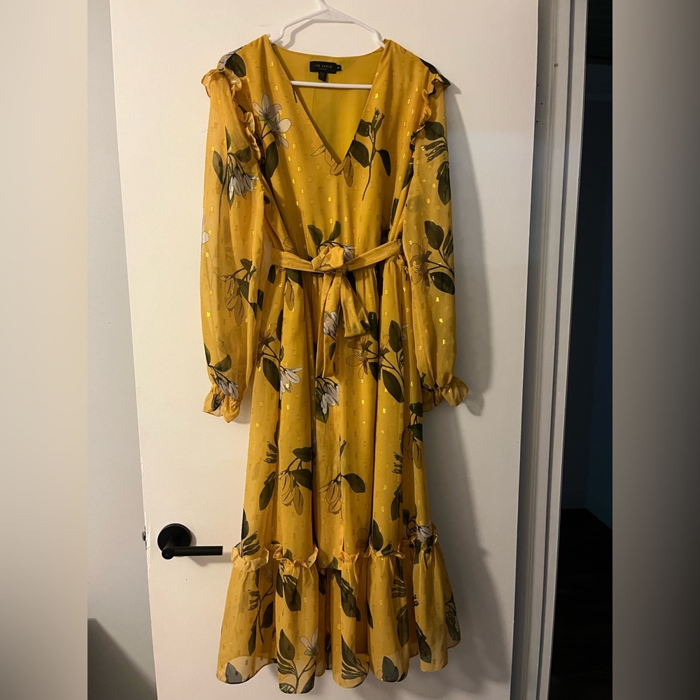 ted baker elissea dress- like new!